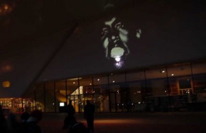 DONDA projected the "New Slaves" video on 66 buildings worldwide.