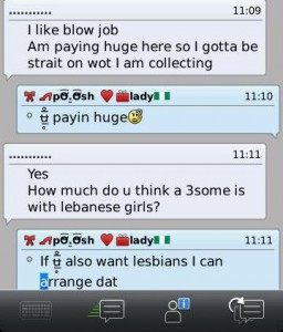 leaked bbm private chat 4