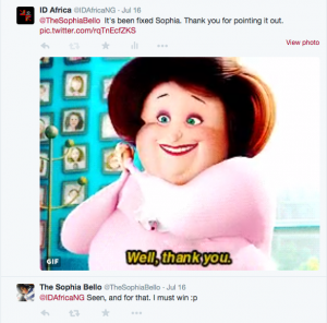 why tweeps add periods before handles