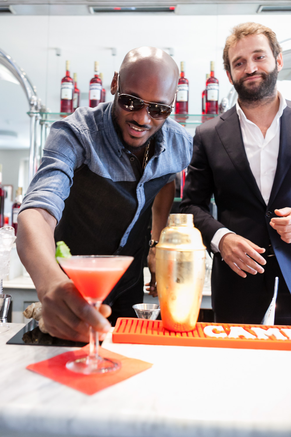 2Baba at Home of Campari