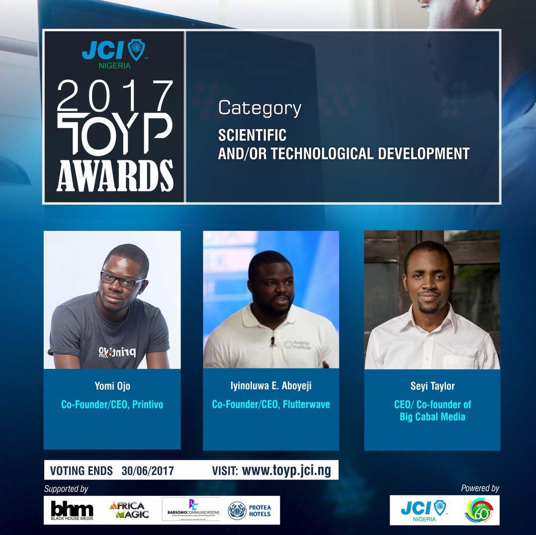 JCI Nigeria Announces Nominees For ‘Ten Outstanding Young Persons’ Awards As Voting Begins