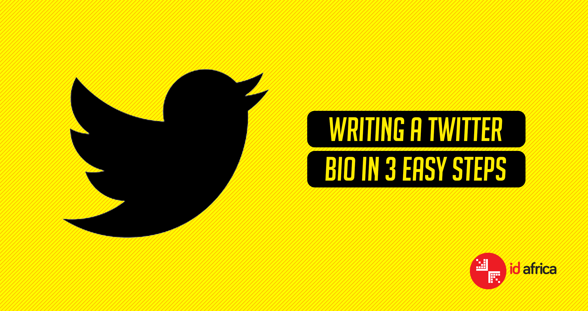 Writing a unique Twitter bio in 3 easy steps