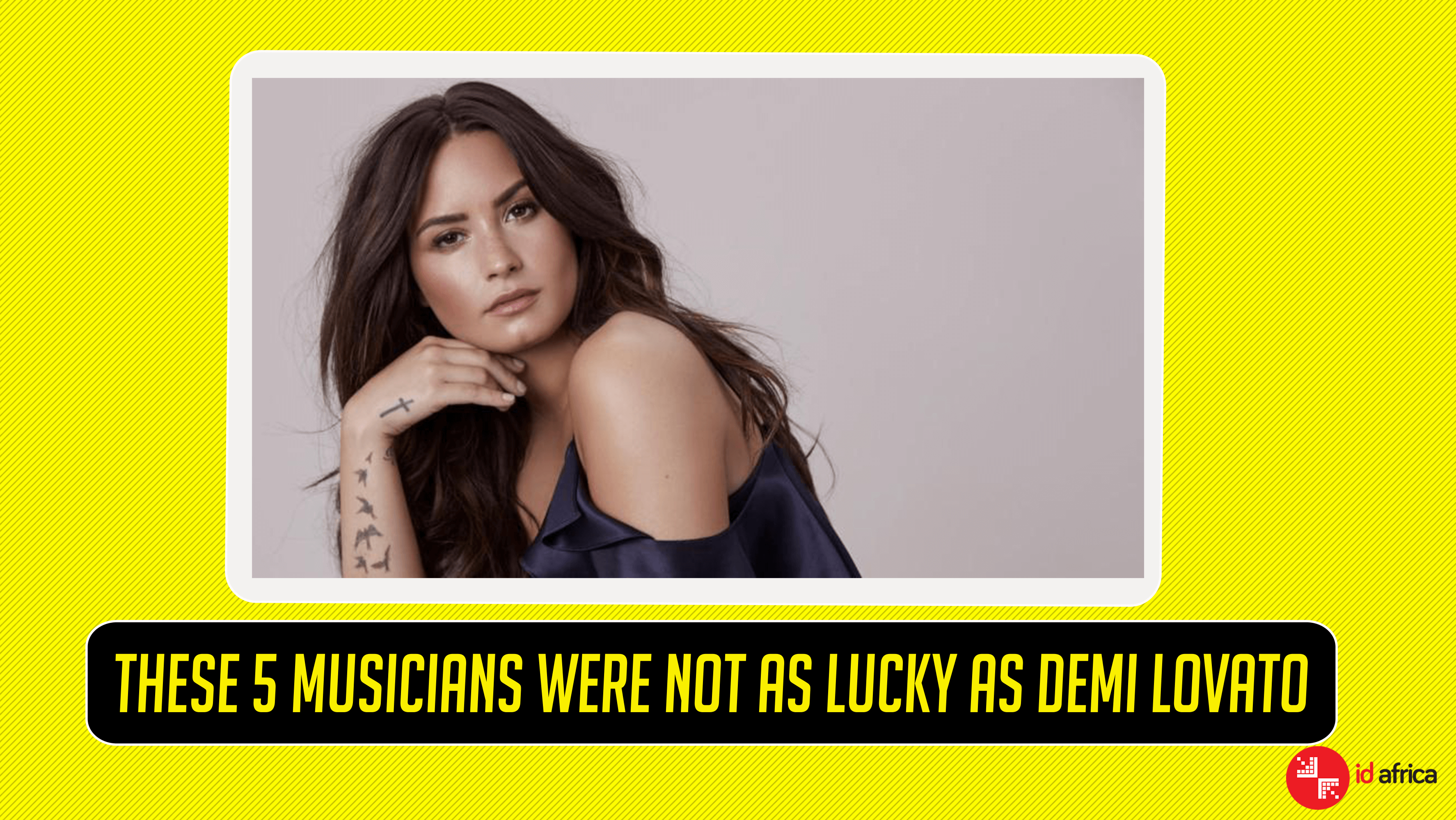These 5 Musicians Were Not As Lucky As Demi Lovato