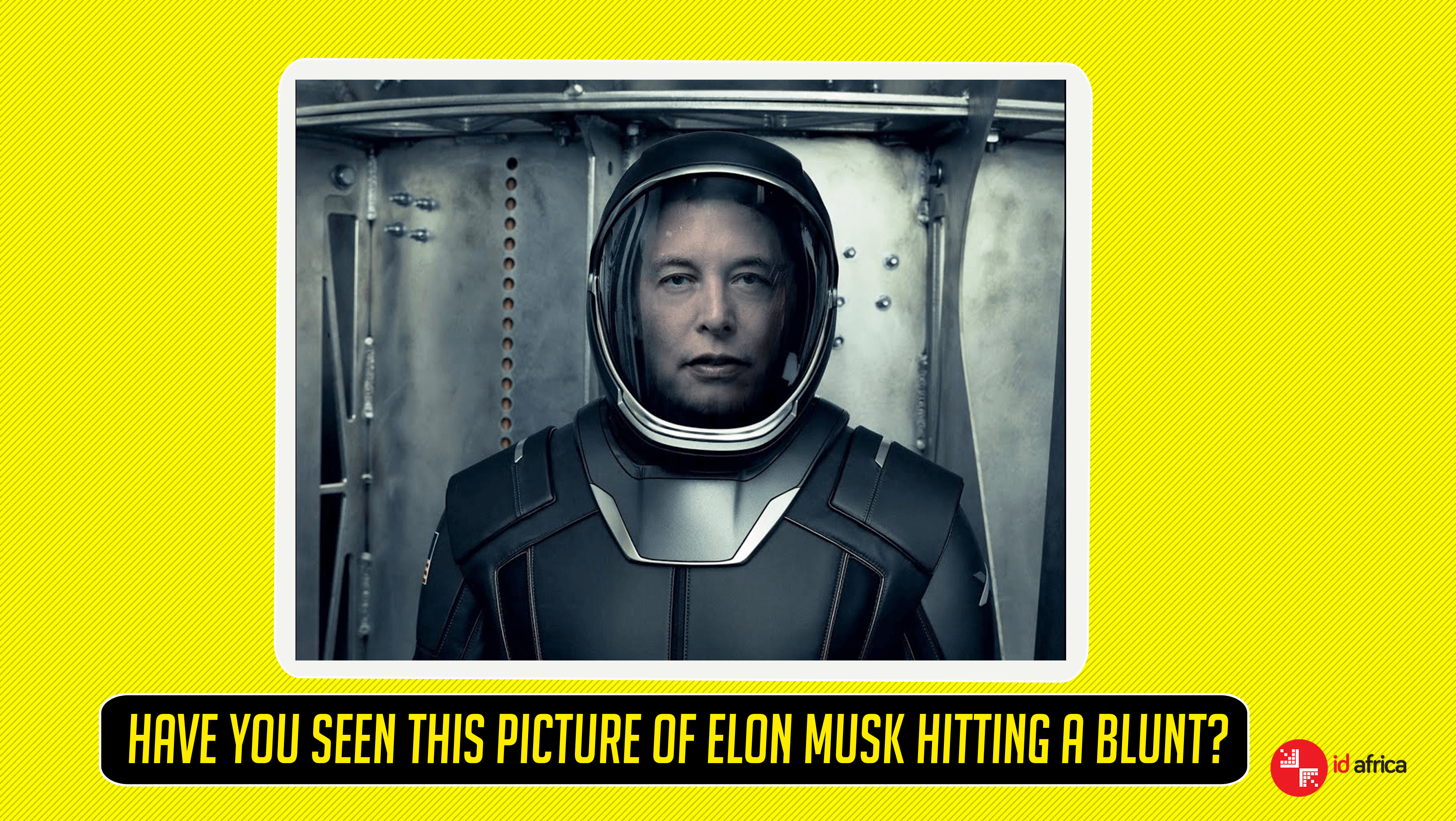 Have You Seen This Picture Of Elon Musk Hitting A Blunt?