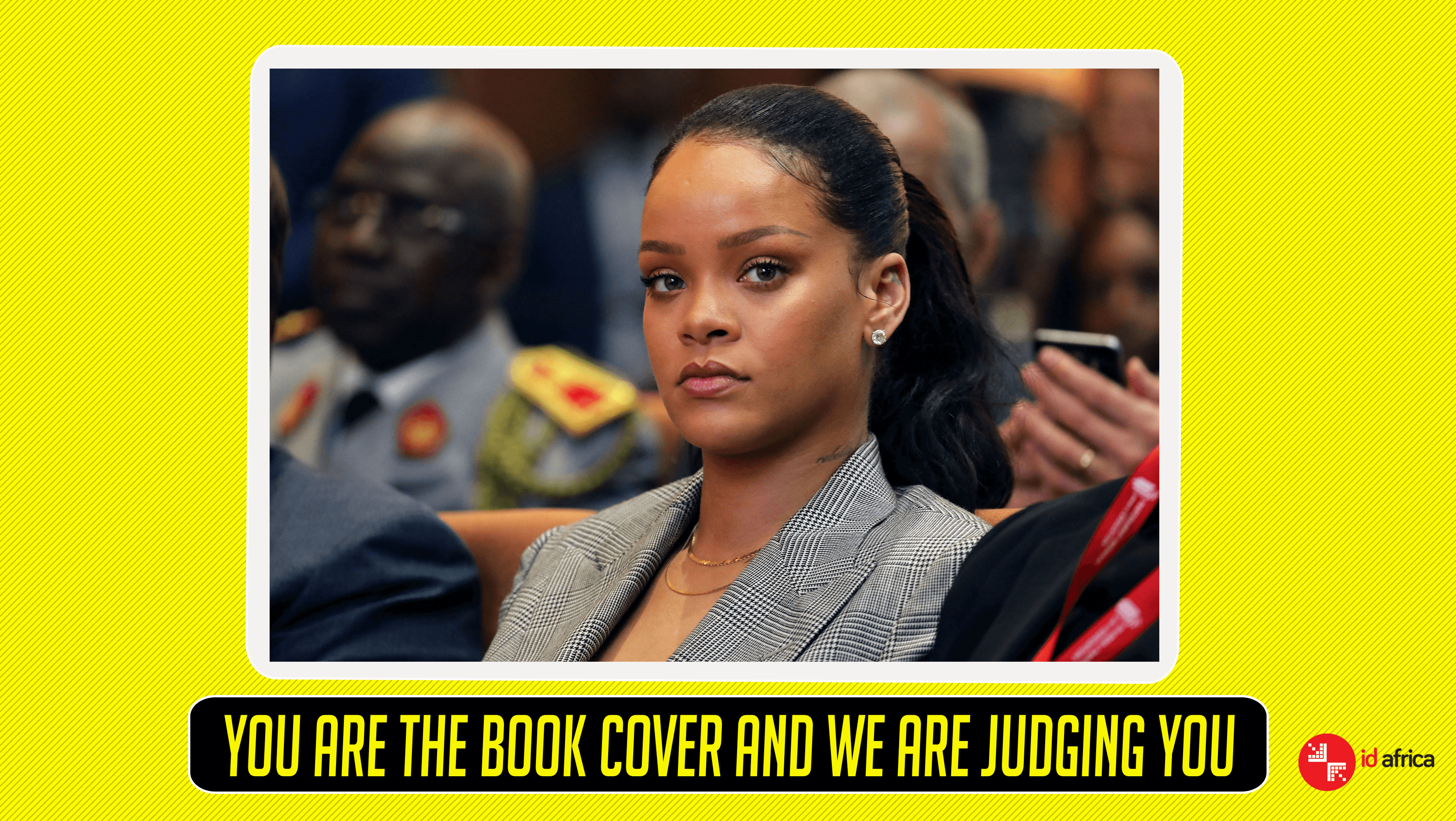 You Are The Book Cover And We Are Judging You