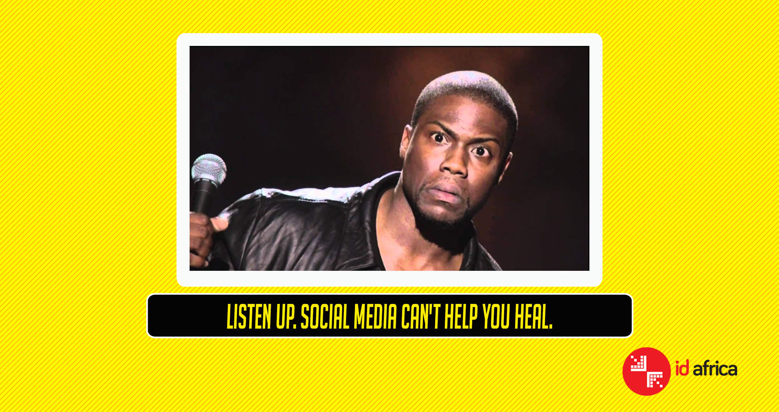 social media can't help you heal