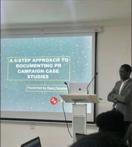 Femi Falodun PRCAN Masterclass How to write PR campaign case studies