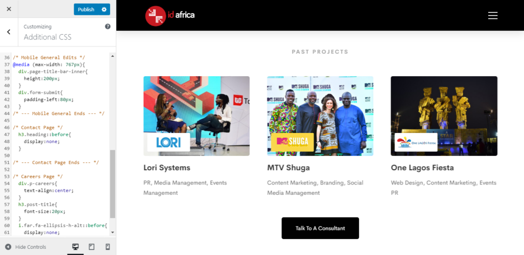 id africa implementation