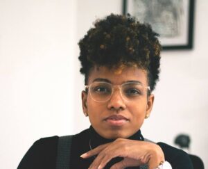 daora Mbelu, Founder, Lumination Global Network speaking at ALAT Talk Series