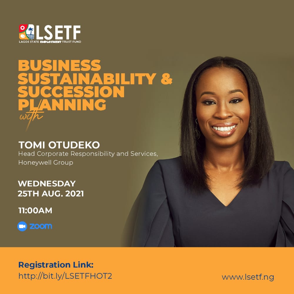 Tomi Otudeko To Facilitate Session At LSETF’s Business Series