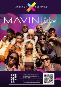 Mavin All-Star at Livespot X Festival