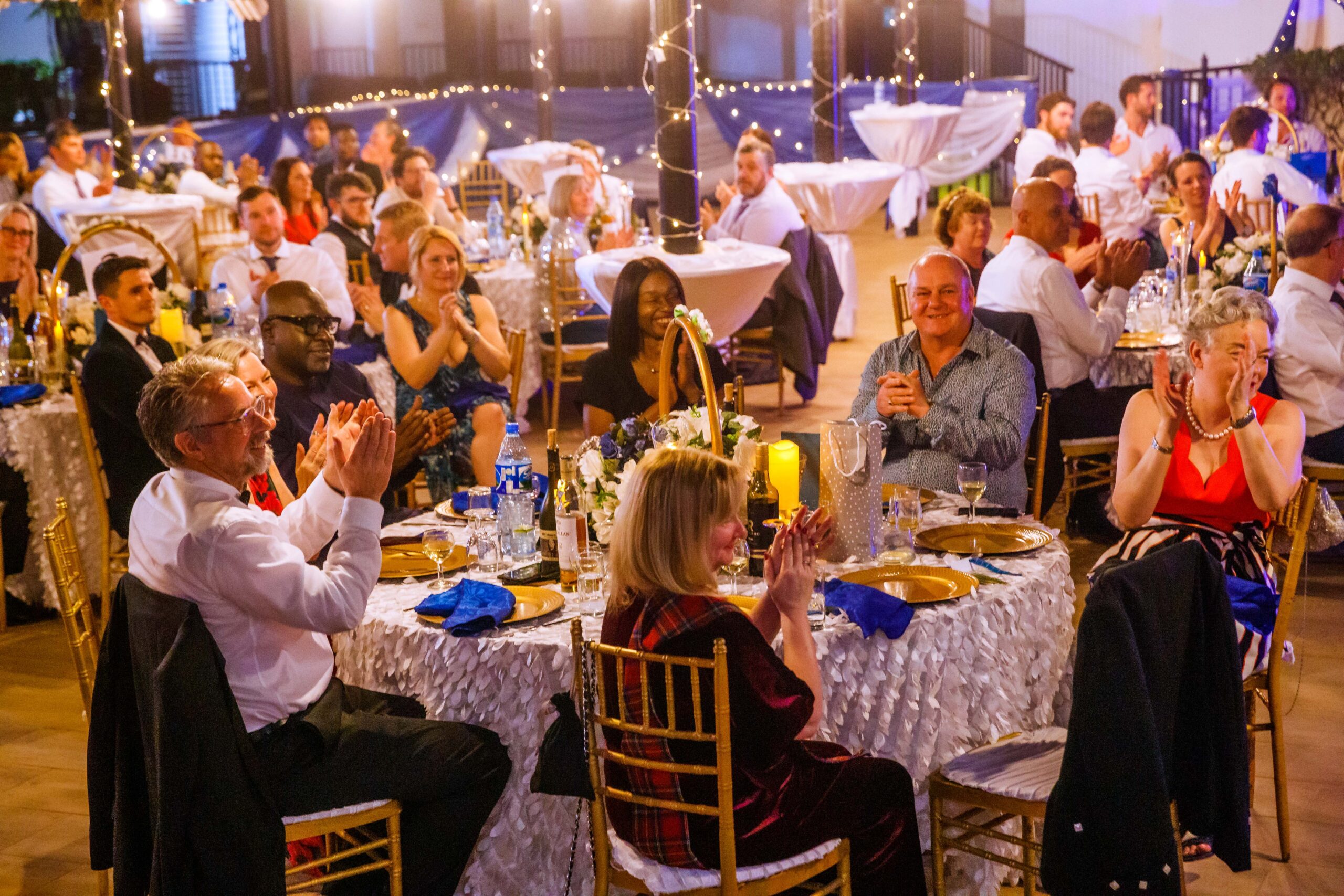 A round of applause for a stunning performance