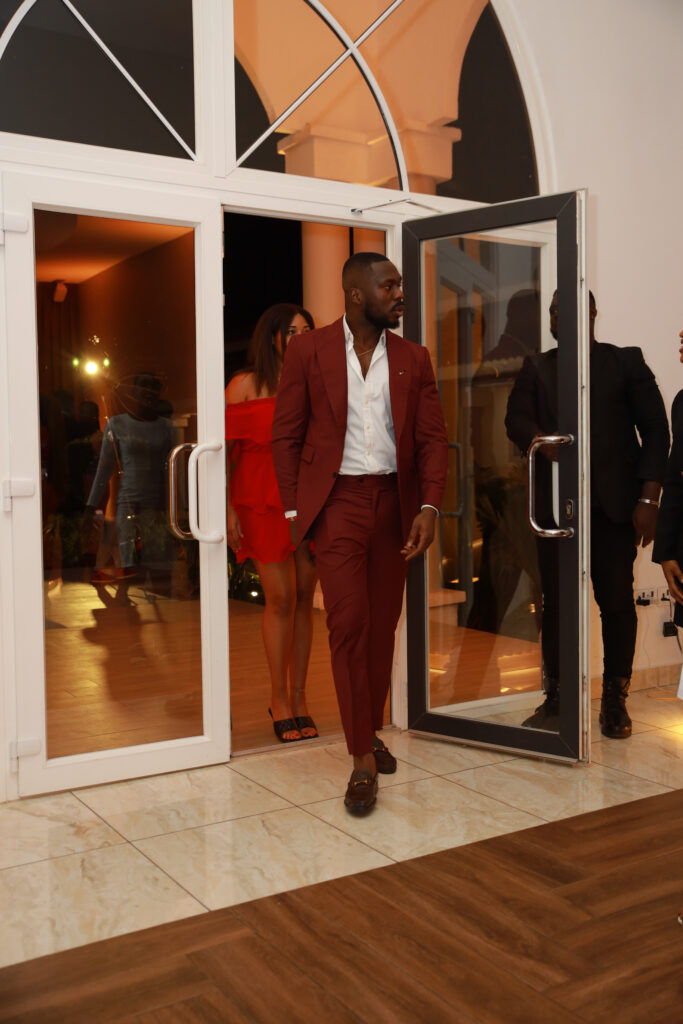 Photo of General Manager Play/Lupita Ghana, Agugua Chukwu Dozie arriving