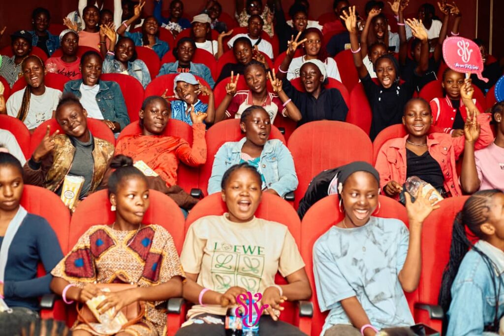 SKY-Girls-Nigeria-Kaduna-Teens-Community-at-the-Journey-to-Bloom-Premiere-in-Kaduna-recently